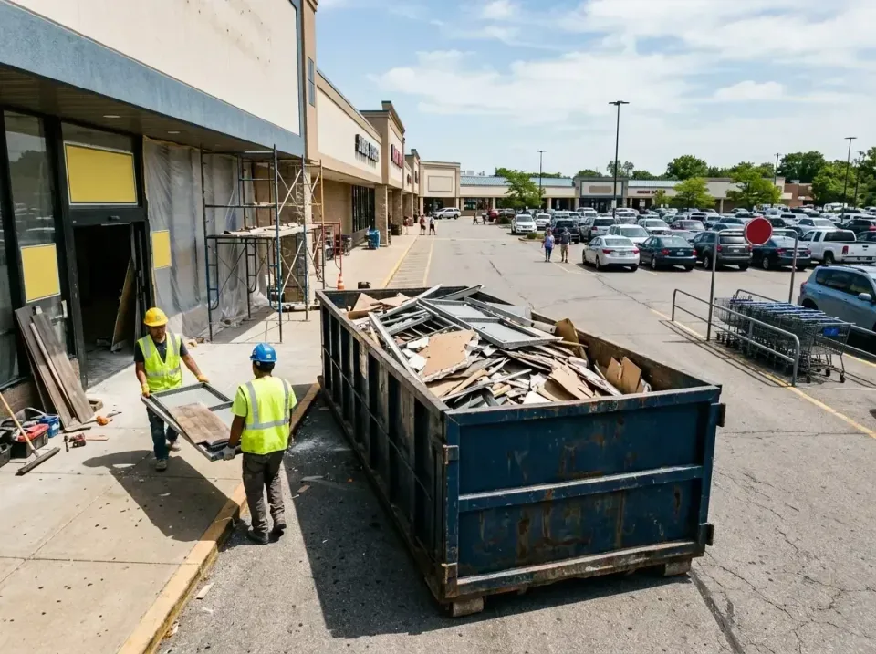 retail-store-renovation-debris-003 — frequently asked questions, Roll-off Dumpster Rentals in Rancho Palos Verdes, CA
